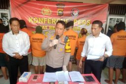 Polisi Jambi ringkus sembilan pengedar narkoba dalam sepekan