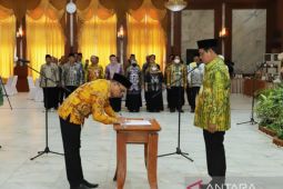 Gubernur Kalsel lantik Kadis-PUPR, Kepala Bakuda dan BKD