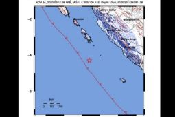 Gempa dangkal magnitudo 5,1 guncang wilayah Kepulauan Mentawai