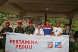 Pertamina salurkan 12 ton beras untuk dapur umum korban gempa Cianjur