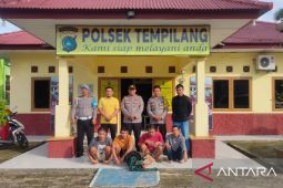 Maling mesin PT. Cakra berhasil diamankan Polsek Tempilang