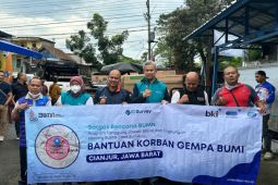 IDSurvey salurkan Rp105 juta untuk korban gempa Cianjur