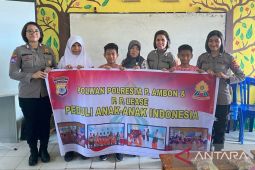 Polwan Polresta Ambon gelar sosialisasi dan edukasi kekerasan seksual terhadap anak