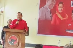 Rakercab III PDI Perjuangan Labura diwarnai pembagian 1000 paket sembako
