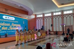 Tanjidor Desa Sekuduk tampil di Sosialisasi Kampung Zakat Nasional di Jakarta