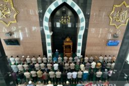 Polda Sumsel gelar Shalat Gaib bagi korban gempa Cianjur