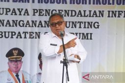Bupati Sukabumi minta percepat penanaman benih tanaman pangan untuk kendalikan inflasi