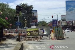 Perbaikan drainase Jalan S.Parman ditargetkan rampung Desember