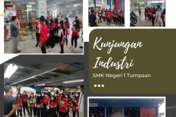 SMA N 1 Tumpaan lakukan kunjungan industri di PT DAW