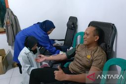 Satpolair Bangka Barat gelar bakti sosial donor darah
