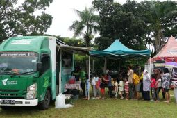Dapur Keliling Dompet Dhuafa hadir di lokasi pengungsian gempa bumi Cianjur