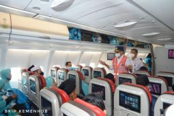 Menhub tinjau penerbangan umrah dari Bandara Kertajati
