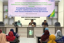 Dispendik Sidoarjo dukung kepesertaan BPJS Ketenagakerjaan untuk tenaga pendidikan