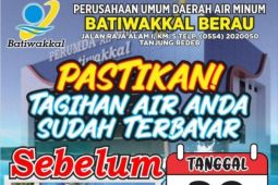Saipul:Tunggak pembayaran  lebih  tiga bulan terpaksa disegel