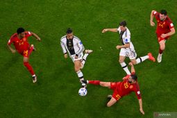 Piala Dunia 2022- Jerman vs Spanyol  imbang 1-1