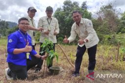 Angkasa Pura tanam tanaman buah di Tahura Bukit Mangkol