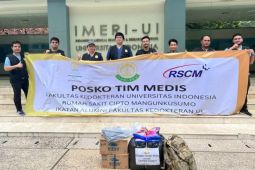 Sukarelawan FKUI-ILUNI-RSCM bantu penanganan korban gempa Cianjur