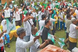 Ribuan warga meriahkan jalan sehat HUT 92 Tahun Al Washliyah