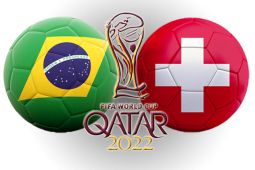 Susunan pemain Brazil vs Swiss pada pertandingan Grup G Piala Dunia