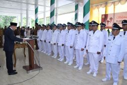 Bupati Aceh Tamiang lantik 23 datok terpilih dan 3 Pj datok kampung pemekaran