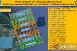 SAR lakukan tiga metode cari korban kecelakaan Helikopter Polri di laut Manggar
