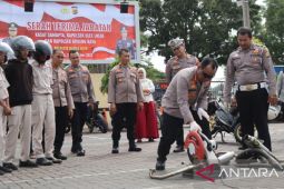 Musnahkan knalpot brong, Kapolresta: Banyak ditemukan dari sepmor usia pelajar