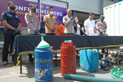 Polres Tulungagung ungkap penimbunan BBM bersubsidi untuk industri