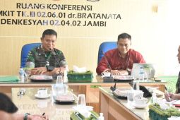Danrem 042/Gapu berharap RS Bratanata Jambi semakin maju dan berkembang
