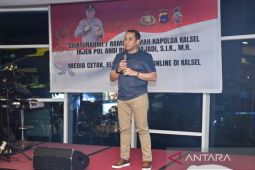 Kapolda Kalsel ajak wartawan kawal kondusifitas menuju Pemilu 2024
