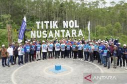 Bersatu padu hijaukan paru-paru ibu kota baru