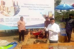 Bupati Tabalong lakukan peletakan pertama pembangunan masjid Asma'ul Husna