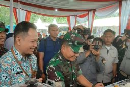 Dukung Penurunan Stunting, KSAD Dudung Kunjungi Food Estate Terintegrasi di Tangerang