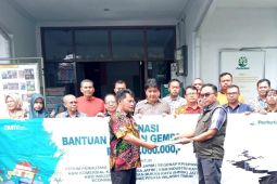 Perhutani Jatim salurkan bantuan Rp255 juta untuk korban gempa Cianjur