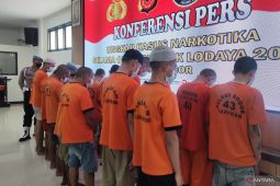 Operasi Antik Lodaya di Bogor jaring 40 tersangka penyalahguna narkoba