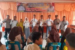 Pesan Kapolres Palas kepada pelajar, prestasi yes..!!! tawuran cemen..