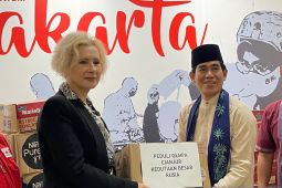 Kedubes Rusia salurkan bantuan untuk korban gempa Cianjur