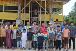 Kapolres Langkat santuni anak yatim di Bingai  Wampu