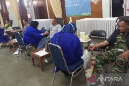 PT Timah bersama TNI/Polri gelar donor darah