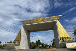 Gerbang unik dan menarik di Singkawang