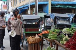 Kapolres Tebing Tinggi sambangi pedagang di Pasar Gambir