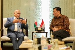 Luhut dan Rakotonirina Leon Menteri Madagaskar bahas stabilitas perairan strategis
