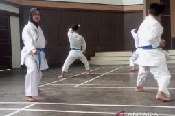 Jelang Porprov 2023, PT Timah berikan fasilitas latihan bagi atlet Karate Bangka Barat