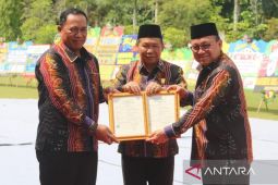 Kemenkumham legitimasi Mars dan Hymne Tabalong dengan Hak Cipta