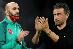 Susunan pemain Spanyol vs Maroko