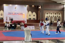 Tuan rumah juara umum cabang olahraga teakwondo