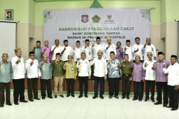 Penjabat Gubernur Gorontalo minta pengurus Baznas optimalkan potensi zakat