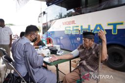 Masyarakat Keposang antusias datangi Mobil Sehat PT Timah