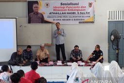 Anggota DPRD Kalsel Athaillah sosialisasikan wasbang guna perkuat Ideologi Pancasila