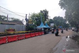 Jalan depan Polsek Astanaanyar dibuka Kamis setelah ledakan