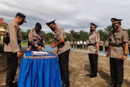 Kapolres Palas serijab Kasat Reskrim dan Kasat Intel